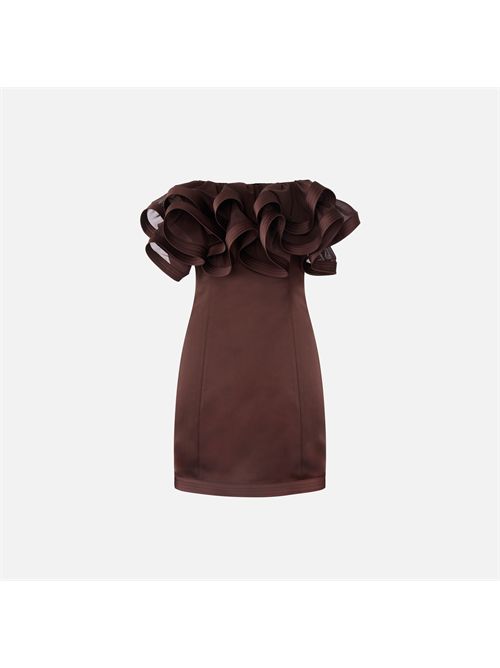 Dress woman brown ELISABETTA FRANCHI | AB87962E2/644